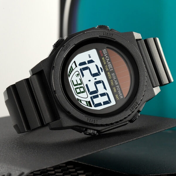 Fashion Solar Multifunctional Waterproof Watch - Image 5