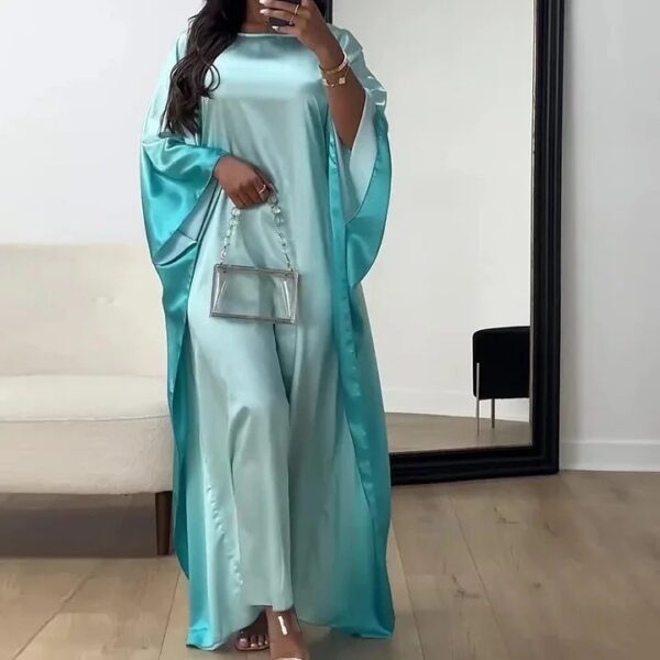 Ethnic Tribe Long Sleeve Printed Maxi Dress - Image 5