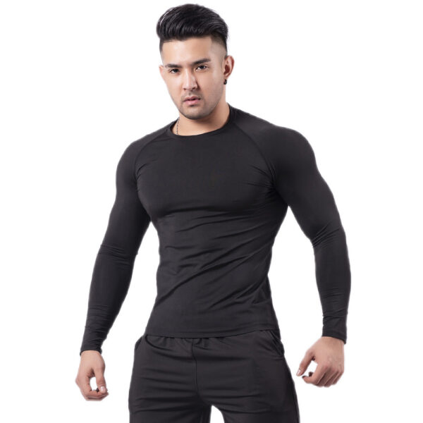 Fitness Clothing Men's High Elastic Breathability Quick Drying Clothes - Image 6
