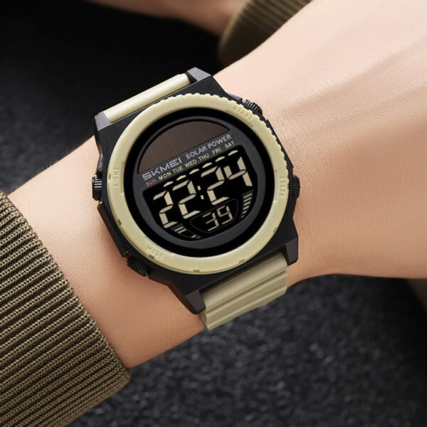 Fashion Solar Multifunctional Waterproof Watch