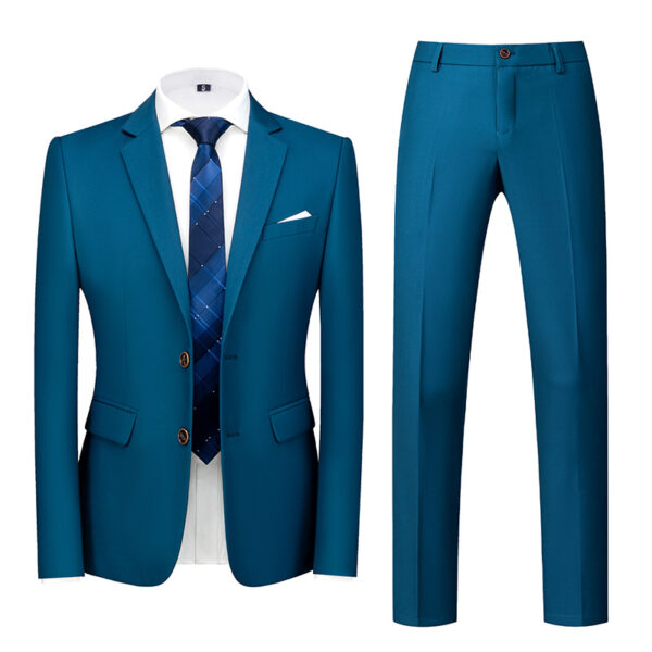 Two-piece Suit With Two Buttons For Wedding - Image 5