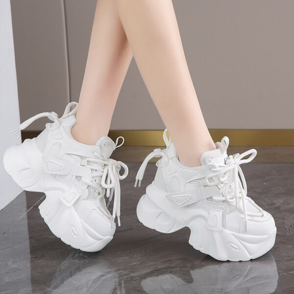 Women's Popular Casual Thick-soled Small Dad Shoes - Image 3