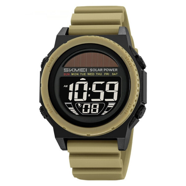 Fashion Solar Multifunctional Waterproof Watch - Image 3