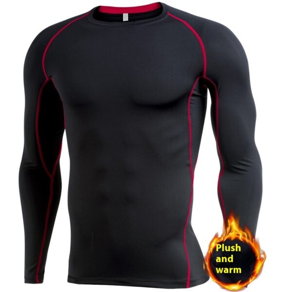 Fitness Clothing Men's High Elastic Breathability Quick Drying Clothes - Image 5
