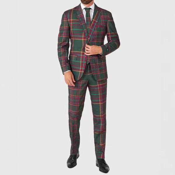 Two-piece Digital Printing Suit With Two Buttons Suit - Image 7