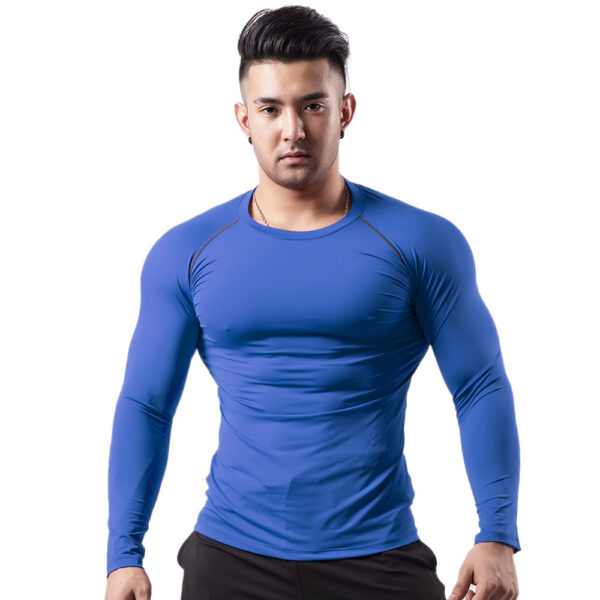 Fitness Clothing Men's High Elastic Breathability Quick Drying Clothes - Image 9